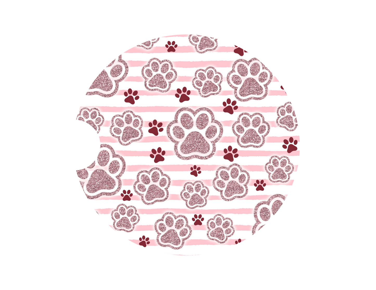 Paw Print Car Coaster (8 styles)