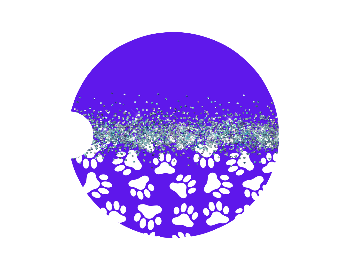 Paw Print Car Coaster (8 styles)