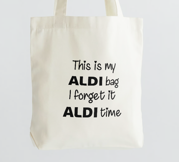 Aldi Bag Canvas Tote