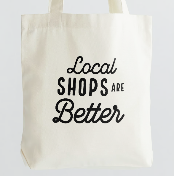 Shop Local Canvas Tote (3 Designs)