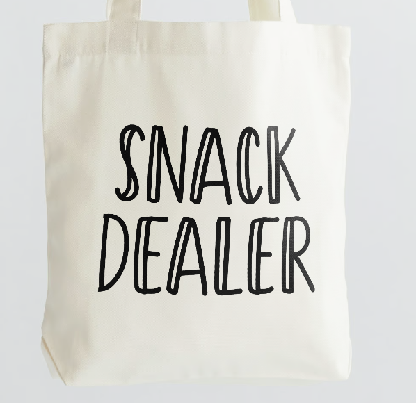 Snack Dealer Canvas Tote