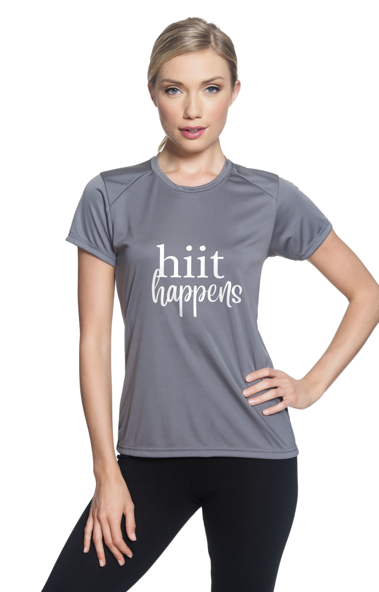 HIIT Workout Shirt White Writing 4 Colors Available