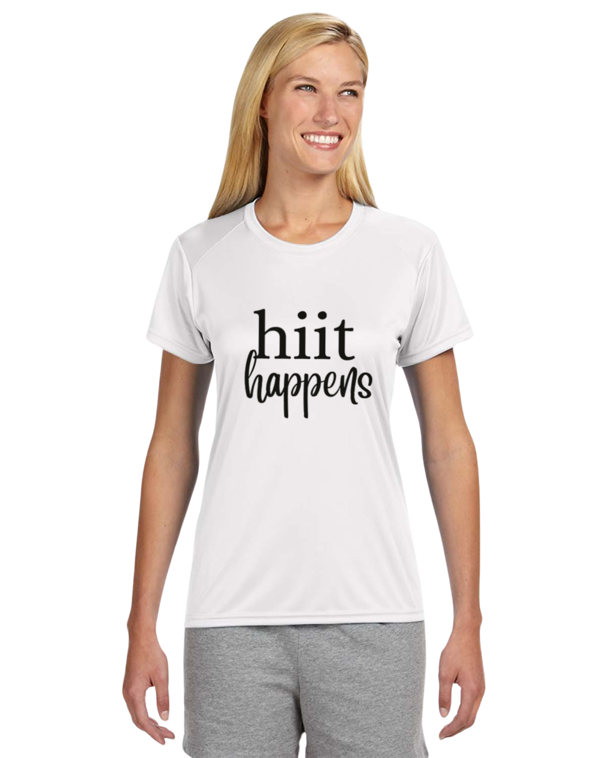 HIIT Workout Shirt Black Writing 5 Colors Available